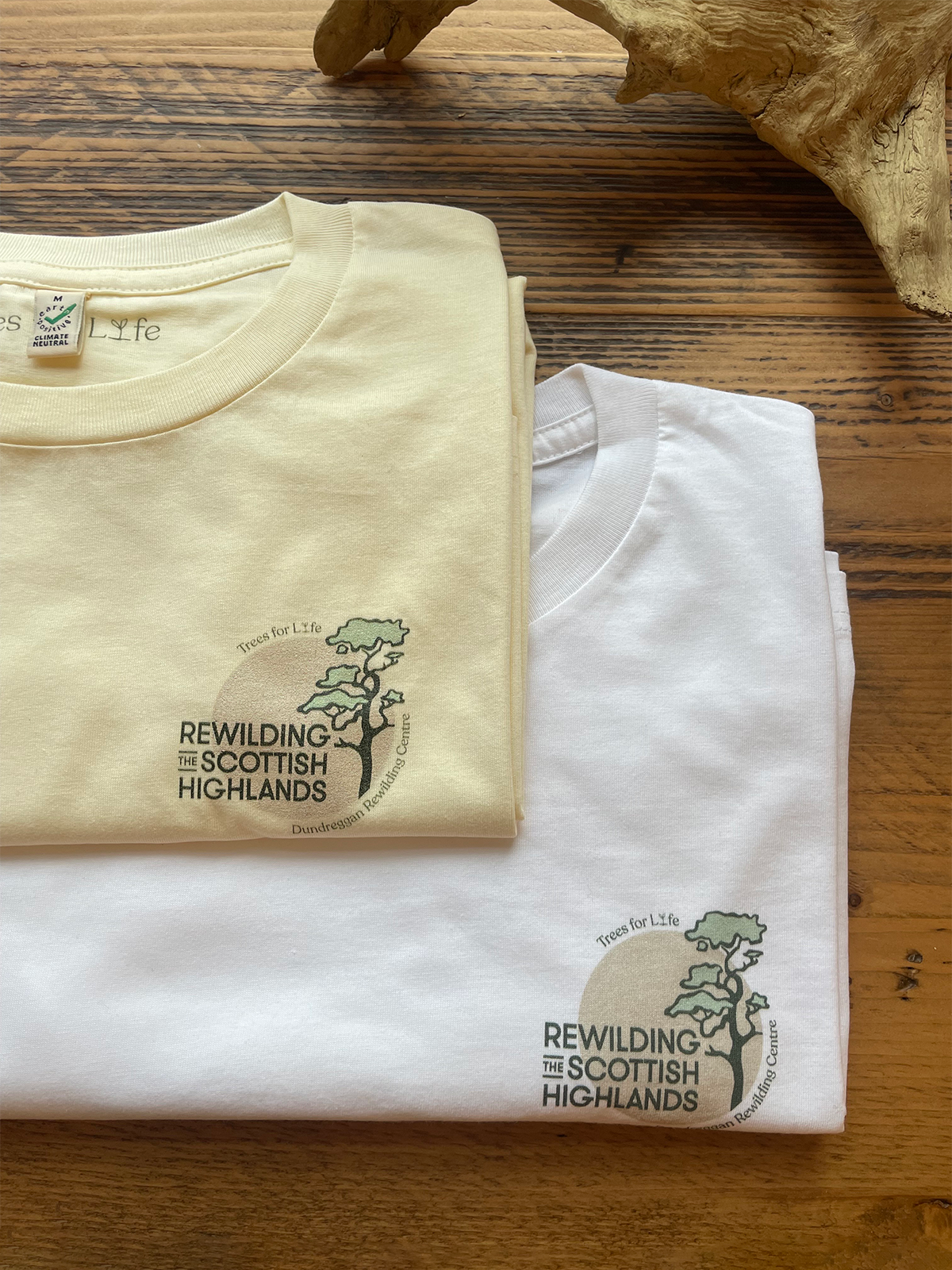 Organic Unisex T-Shirt Scots Pine Pocket