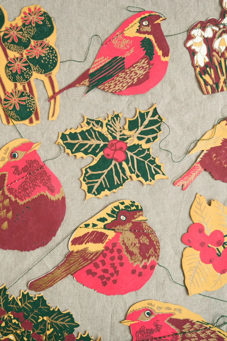 Winter Hedrow Sewn Garland